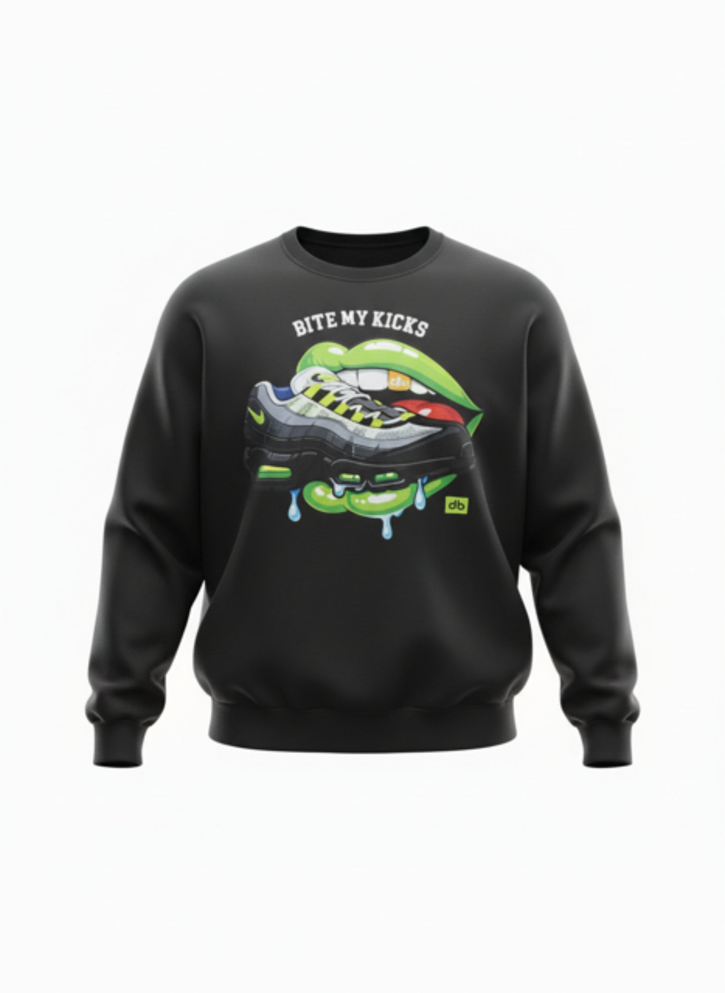 Black Airmax 95 Sweatshirt (Bite my Kicks)