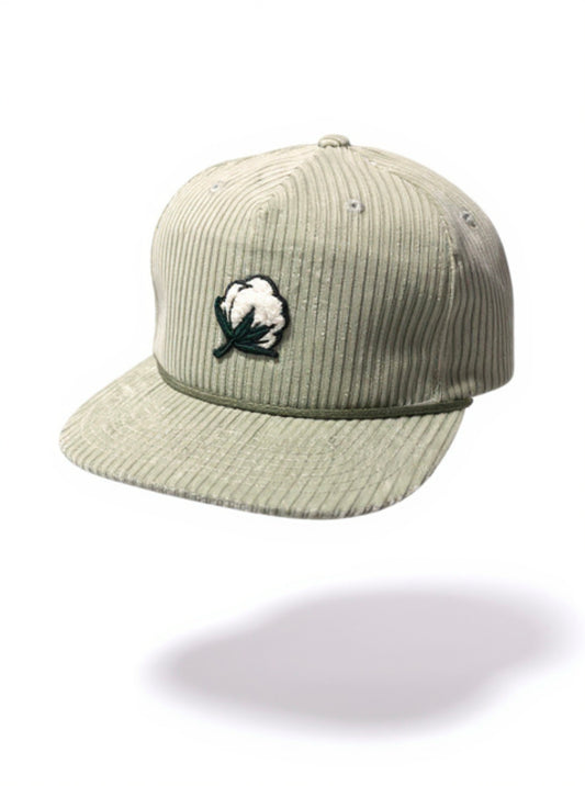 Mint Green Corduroy Snapback